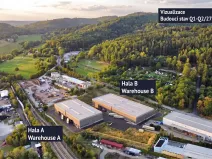 Pronájem skladu, Písek, 1500 m2