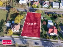 Prodej pozemku pro bydlení, Zlín - Želechovice nad Dřevnicí, 1505 m2