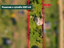 Prodej pozemku pro bydlení, Olomouc, Hollarova, 2281 m2