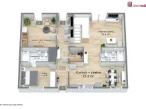 Prodej rodinného domu, Radnice, Zámostí, 250 m2