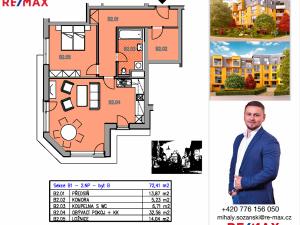 Prodej bytu 2+kk, Karlovy Vary - Doubí, Spálená, 73 m2
