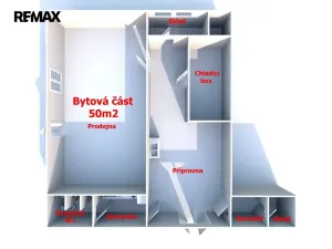 Prodej atypického bytu, Havířov - Město, 17. listopadu, 130 m2