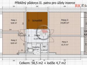 Prodej rodinného domu, Vidonín, 174 m2