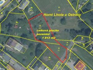 Prodej pozemku pro bydlení, Horní Lhota, Zahradní, 1813 m2