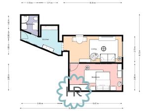 Pronájem bytu 2+1, Praha - Vršovice, Ruská, 44 m2