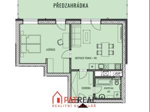 Prodej bytu 2+kk, Brno, Kamechy, 89 m2