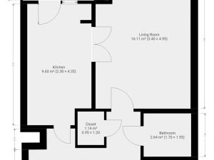 Pronájem bytu 1+1, Praha - Chodov, Podjavorinské, 40 m2