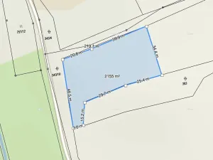 Prodej pozemku pro bydlení, Vyšší Brod, Lidická, 2155 m2