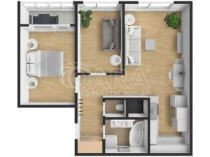 Prodej bytu 3+kk, Praha - Bohnice, Cafourkova, 58 m2