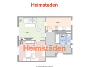 Pronájem bytu 2+1, Albrechtice, Středová, 56 m2