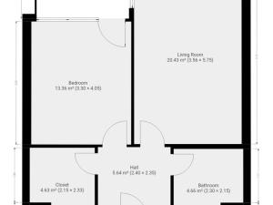 Pronájem bytu 2+kk, Praha - Žižkov, Olgy Havlové, 52 m2