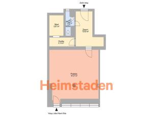 Pronájem obchodního prostoru, Havířov - Město, Hlavní třída, 72 m2