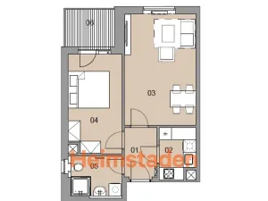 Pronájem bytu 2+1, Plzeň - Jižní Předměstí, Magisterská, 46 m2