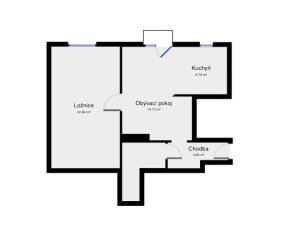Pronájem bytu 2+kk, Praha - Karlín, Březinova, 45 m2