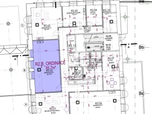 Pronájem ordinace, Liberec, nám. Soukenné, 45 m2