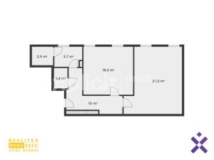 Prodej bytu 2+kk, Zlín, Lorencova, 61 m2