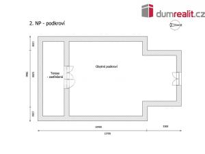 Prodej rodinného domu, Ostrov - Horní Žďár, 826 m2