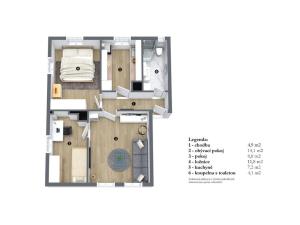 Prodej bytu 3+1, Vrchlabí, Petra Bezruče, 50 m2