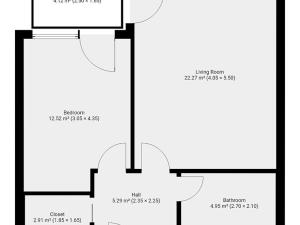 Pronájem bytu 2+kk, Praha - Strašnice, Počernická, 51 m2