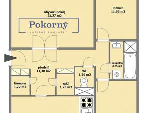 Prodej bytu 3+1, Praha - Strašnice, Vyžlovská, 93 m2