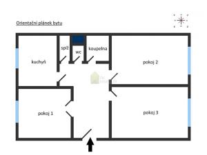 Prodej bytu 3+1, Praha - Strašnice, Průběžná, 77 m2