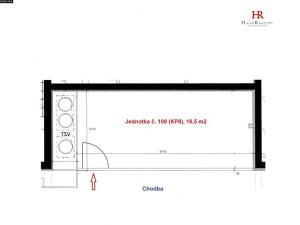 Prodej obchodního prostoru, Benešov, Tyršova, 17 m2