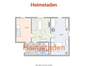 Pronájem bytu 2+1, Ostrava - Poruba, 17. listopadu, 56 m2