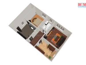 Prodej bytu 3+1, Lázně Toušeň, Hlavní, 69 m2