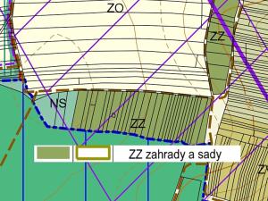 Prodej zahrady, Vranovice, 349 m2