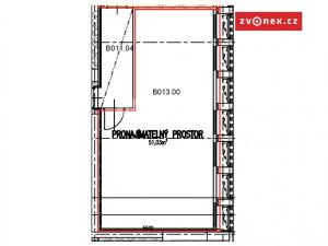 Pronájem kanceláře, Zlín, 60 m2