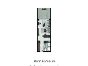 Prodej apartmánu, Kyrenia,Kypr, 46 m2