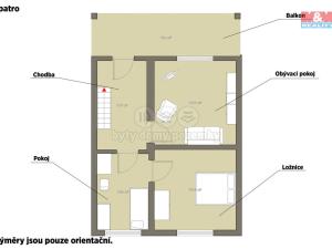 Prodej rodinného domu, Rajhradice, Svratecká, 132 m2