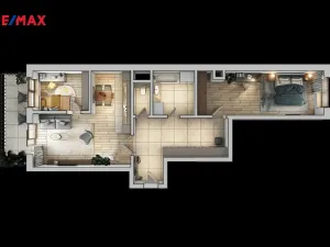 Prodej bytu 2+kk, Karlovy Vary, Šumavská, 86 m2