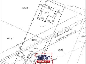 Prodej pozemku pro bydlení, Lišov - Hůrky, 1223 m2