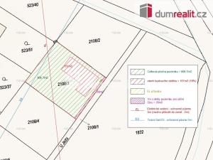 Prodej pozemku pro bydlení, Dřísy, K Potoku, 839 m2