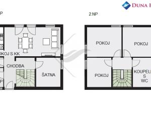 Prodej bytu 4+kk, Černošice, 96 m2