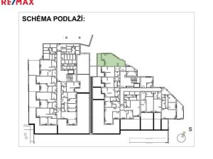 Prodej kanceláře, Zlín, Tyršovo nábřeží, 60 m2