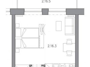 Prodej bytu 1+kk, Černý Důl, 34 m2