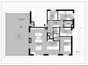 Prodej bytu 5+kk, Praha - Modřany, U spořitelny, 136 m2