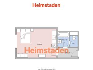 Pronájem bytu 1+kk, Ostrava - Poruba, Hlavní třída, 21 m2