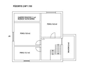 Prodej rodinného domu, Dobrovice, 1. máje, 166 m2