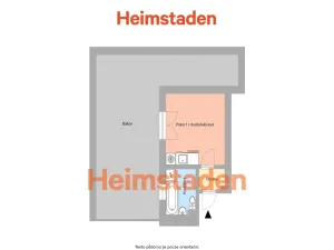 Pronájem bytu 1+kk, Havířov - Šumbark, nám. T. G. Masaryka, 41 m2