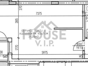 Prodej bytu 1+kk, Praha - Střížkov, Zakšínská, 40 m2