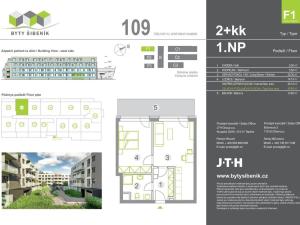 Prodej bytu 2+kk, Olomouc, Třída Jiřího Pelikána, 49 m2