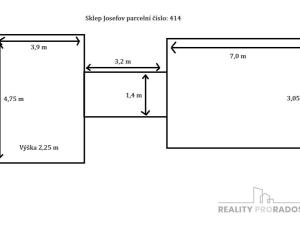 Prodej vinného sklepa, Josefov, 25 m2