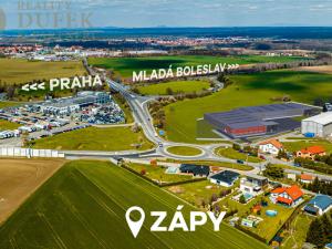 Pronájem skladu, Zápy, 2200 m2