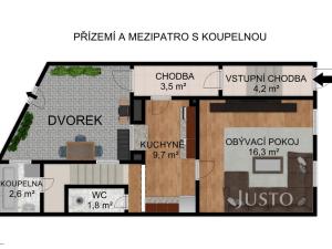 Prodej rodinného domu, Písek - Budějovické Předměstí, Žižkova třída, 90 m2