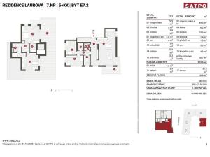 Prodej bytu 5+kk, Praha - Smíchov, Na Laurové, 204 m2