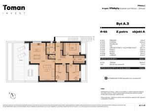 Prodej bytu 4+kk, Hluboká nad Vltavou, Rybova, 119 m2