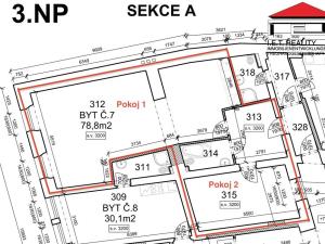 Prodej bytu 2+kk, Brno - Zábrdovice, Cejl, 79 m2